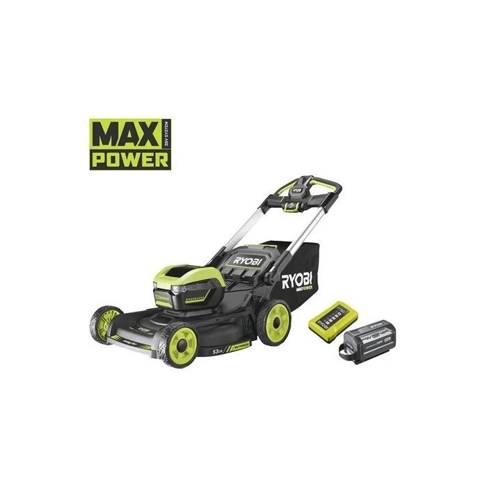 Газонокосарка Ryobi RY36LMXSP53A-160 самохідна, 36В MAX POWER, 1х6Аг, дека 53см, 70л (5133005802) зображення 2