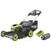 Газонокосарка Ryobi RY36LMXSP53A-160 самохідна, 36В MAX POWER, 1х6Аг, дека 53см, 70л (5133005802)