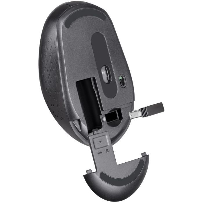 Мышка Defender Auris MB-027 Silent Wireless White (52028) изображение 3