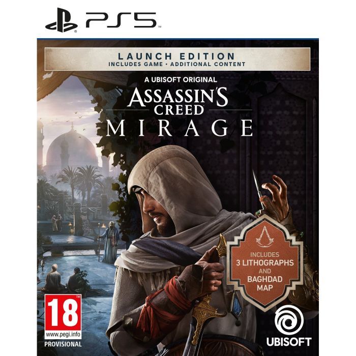 Игра Sony Assassin's Creed Mirage Launch Edition, BD диск (3307216258131)