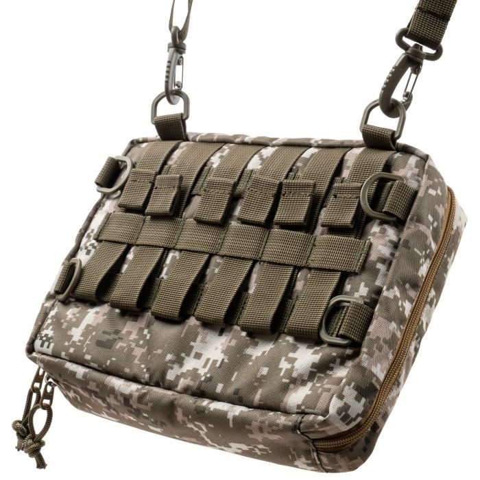 Чехол для планшета Vinga Tactical Military universal 10-11" MOLLE, Oxford 600D, pixel (VTB11UTMOP) изображение 2