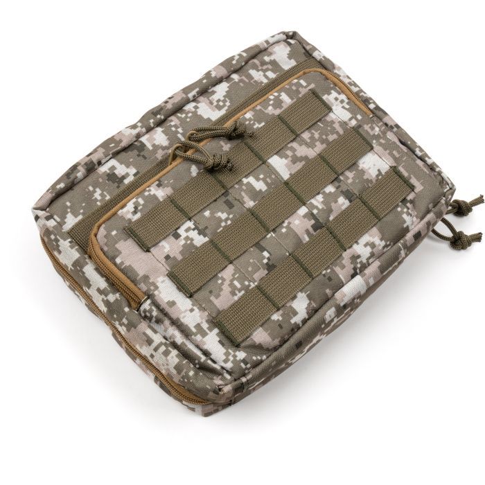 Чехол для планшета Vinga Tactical Military universal 10-11" MOLLE, Oxford 600D, pixel (VTB11UTMOP) изображение 9