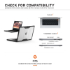 Чехол для ноутбука UAG 14" Apple MacBook 2021 Lucent, Black/Black (134001114040) изображение 3