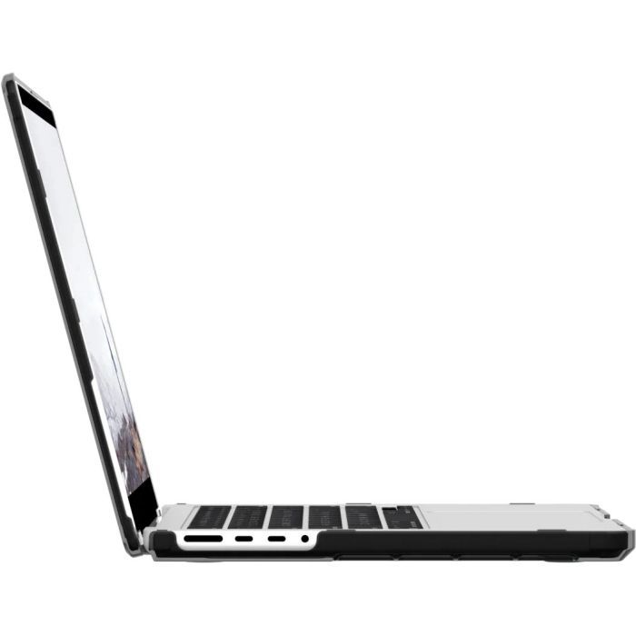 Чехол для ноутбука UAG 14" Apple MacBook 2021 Lucent, Black/Black (134001114040) изображение 7