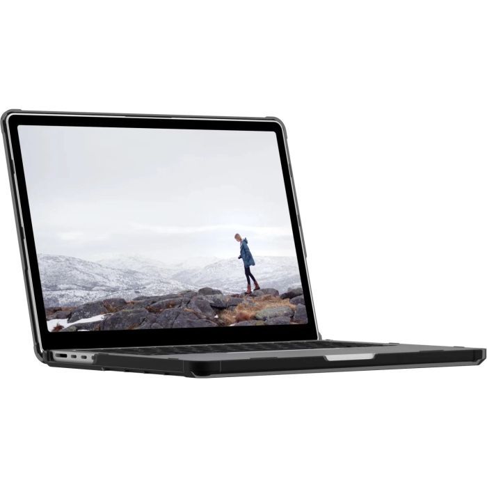 Чехол для ноутбука UAG 14" Apple MacBook 2021 Lucent, Black/Black (134001114040) изображение 8