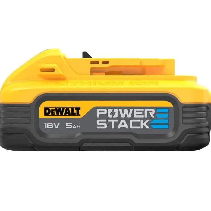 Аккумулятор к электроинструменту DeWALT 18 В XR Li-lon PowerStack 5Ah, 2 шт. (DCBP518H2) изображение 4