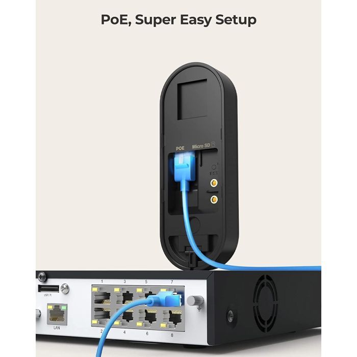 Панель виклику Reolink Video Doorbell PoE зображення 5