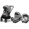 Коляска Lionelo 3 в 1 Mika Grey Stone (LO-MIKA 3IN1 GREY STONE) изображение 11