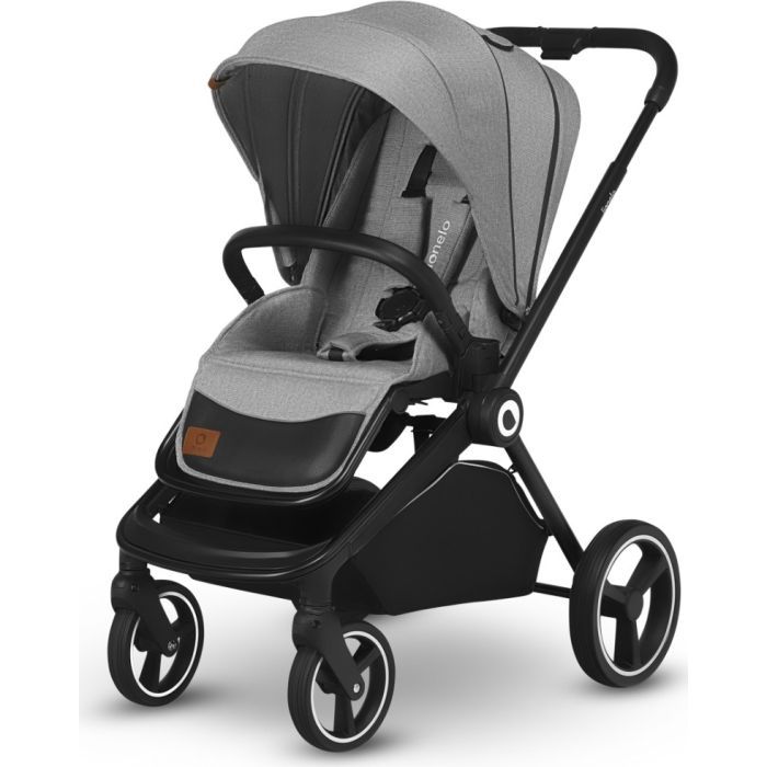 Коляска Lionelo 3 в 1 Mika Grey Stone (LO-MIKA 3IN1 GREY STONE) изображение 2