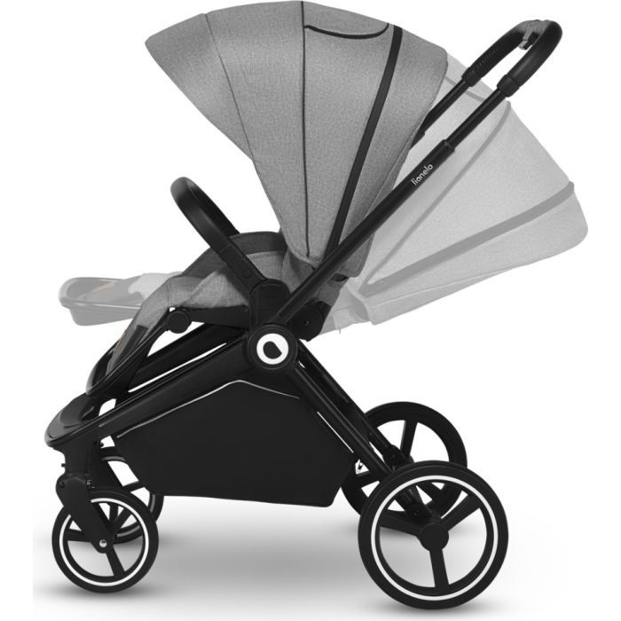 Коляска Lionelo 3 в 1 Mika Grey Stone (LO-MIKA 3IN1 GREY STONE) изображение 8