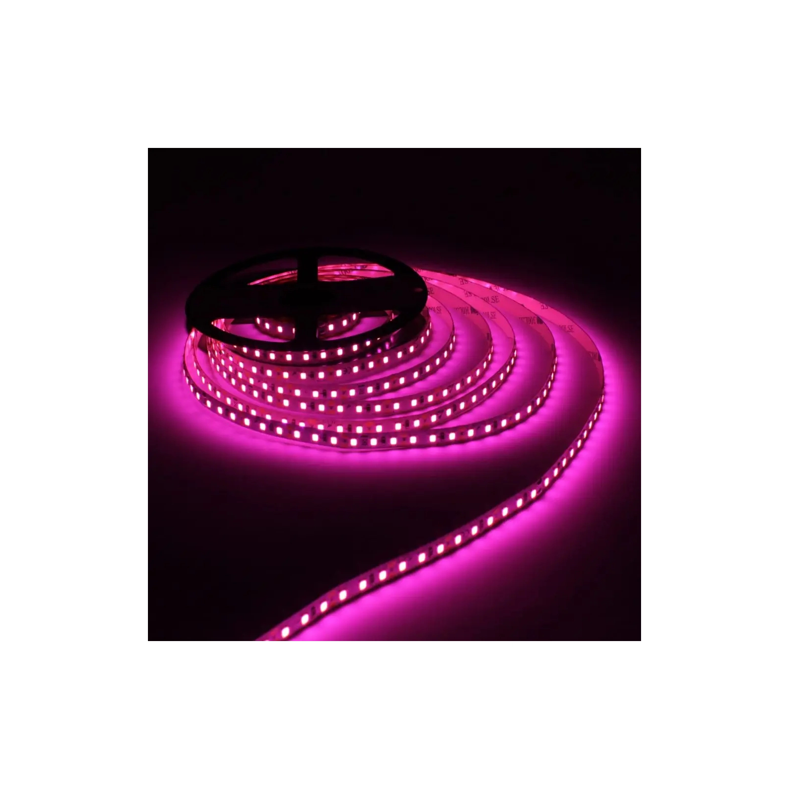Светодиодная лента LED-STIL 9,6 Вт/м 2835 120 диодов IP33 12 Вольт 100 lm Розовый цвет свечения (DFN2835-120A-IP33-P) изображение 2