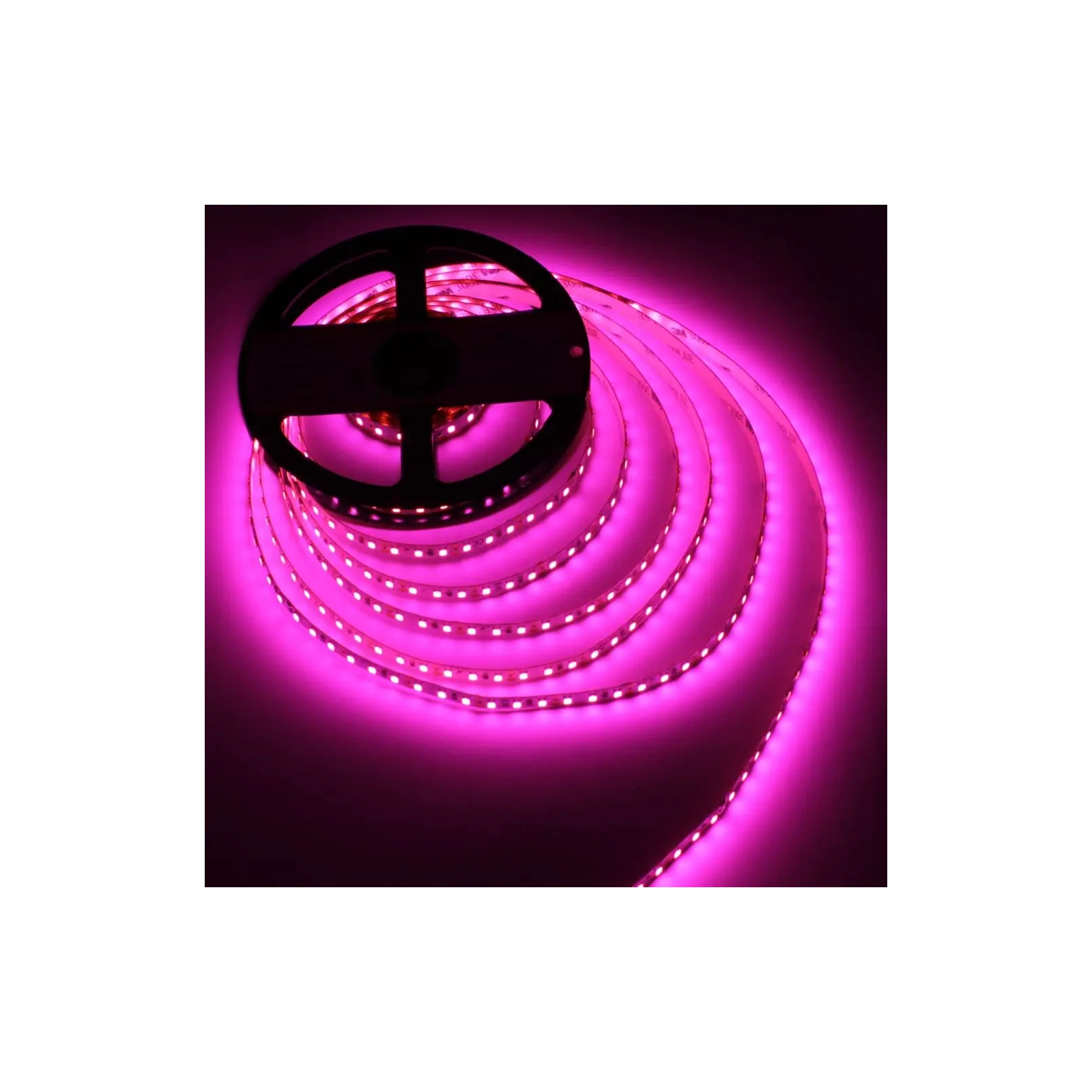 Светодиодная лента LED-STIL 9,6 Вт/м 2835 120 диодов IP33 12 Вольт 100 lm Розовый цвет свечения (DFN2835-120A-IP33-P)