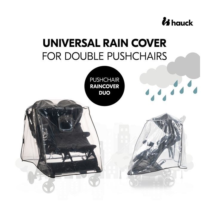 Дождевик на коляску Hauck Pushchair Raincover Duo (55081-6) изображение 2