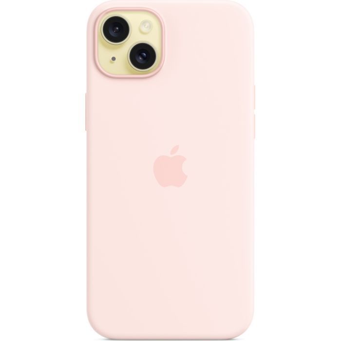 Чохол до мобільного телефона Apple iPhone 15 Plus Silicone Case with MagSafe Light Pink (MT143ZM/A) зображення 3
