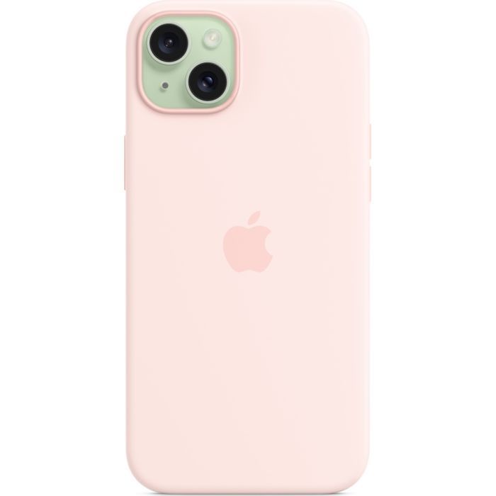 Чохол до мобільного телефона Apple iPhone 15 Plus Silicone Case with MagSafe Light Pink (MT143ZM/A) зображення 4