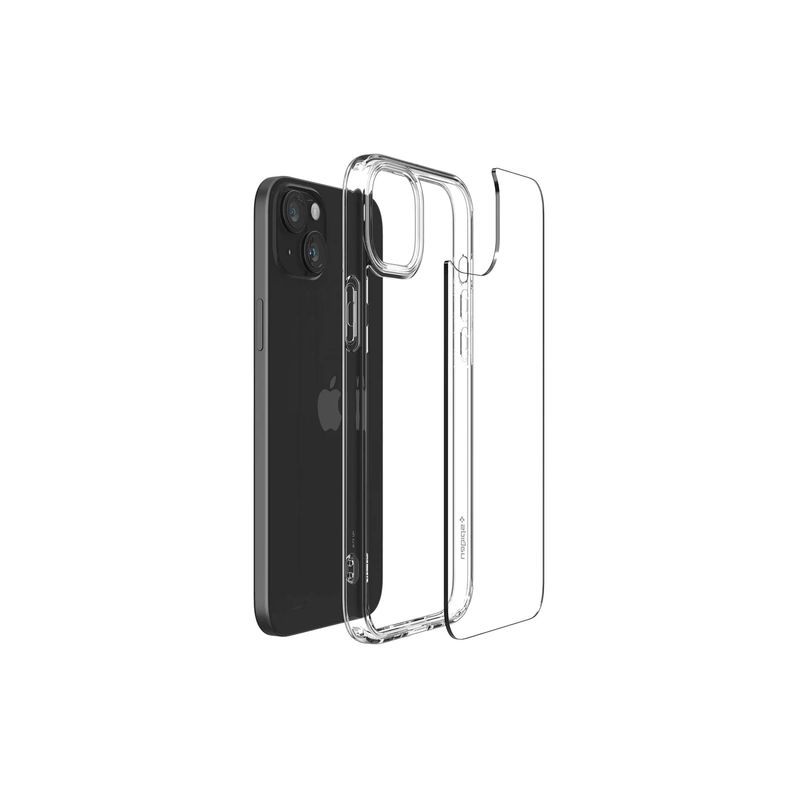 Чохол до мобільного телефона Spigen Apple iPhone 15 Crystal Hybrid Crystal Clear (ACS06483) зображення 6