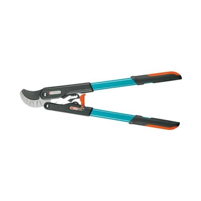 Секатор Gardena Comfort SmartCut 590 A с храповым механизмом и наковальней (08773-20.000.00)