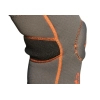 Фиксатор колена MadMax MFA-297 Knee Support with Patella Stabilizer Dark Grey/Orange M (MFA-297_M) изображение 2