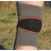 Фиксатор колена MadMax MFA-297 Knee Support with Patella Stabilizer Dark Grey/Orange M (MFA-297_M) изображение 6