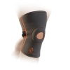 Фіксатор коліна MadMax MFA-297 Knee Support with Patella Stabilizer Dark Grey/Orange M (MFA-297_M)