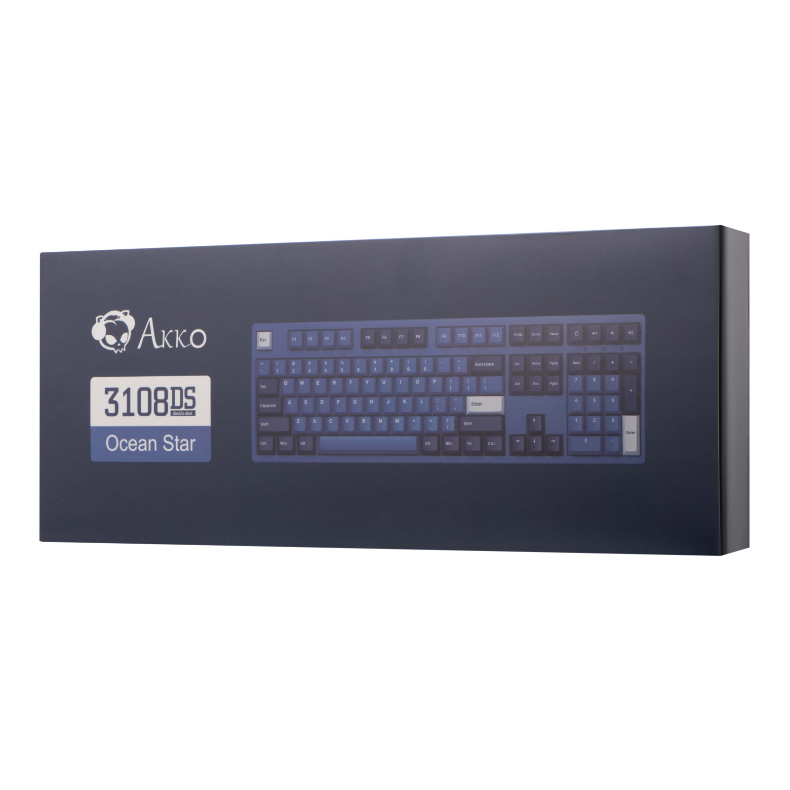 Клавіатура Akko 3108DS Ocean Star 108Key CS Orange V2 USB UA No LED Blue (6925758614214) зображення 12