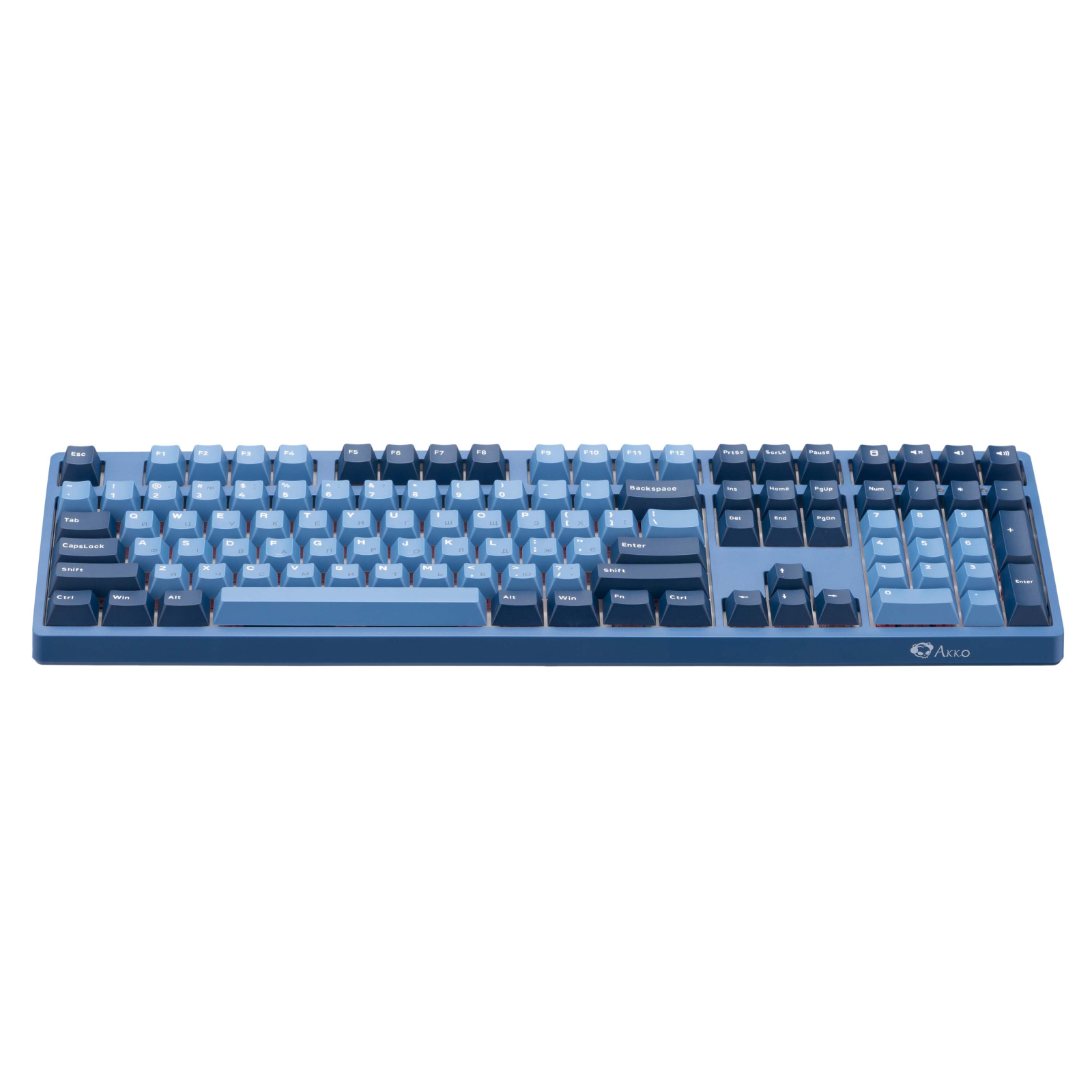 Клавіатура Akko 3108DS Ocean Star 108Key CS Orange V2 USB UA No LED Blue (6925758614214) зображення 5