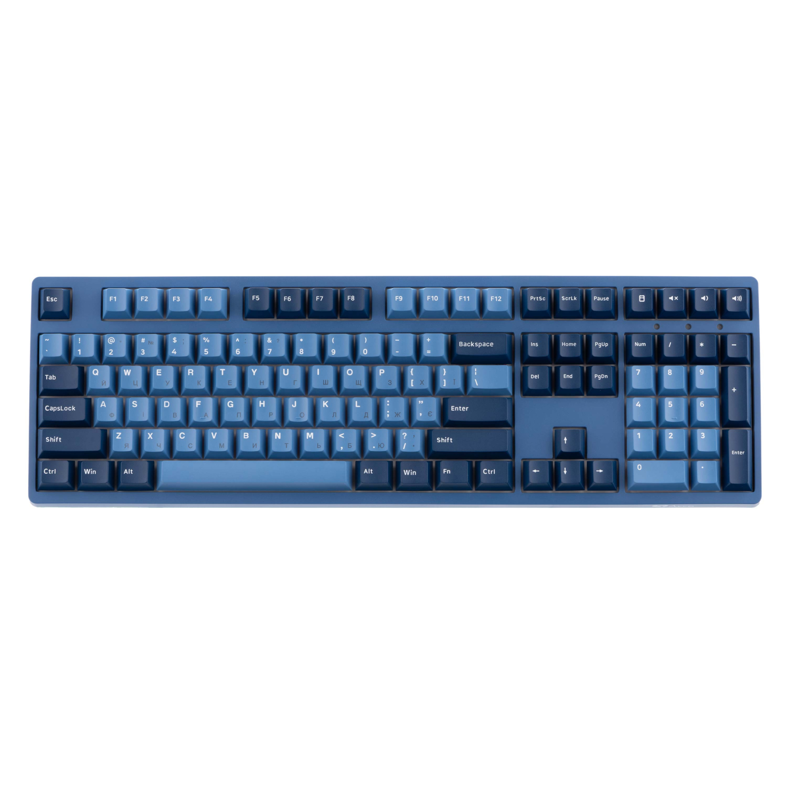 Клавиатура Akko 3108DS Ocean Star 108Key CS Orange V2 USB UA No LED Blue (6925758614214)