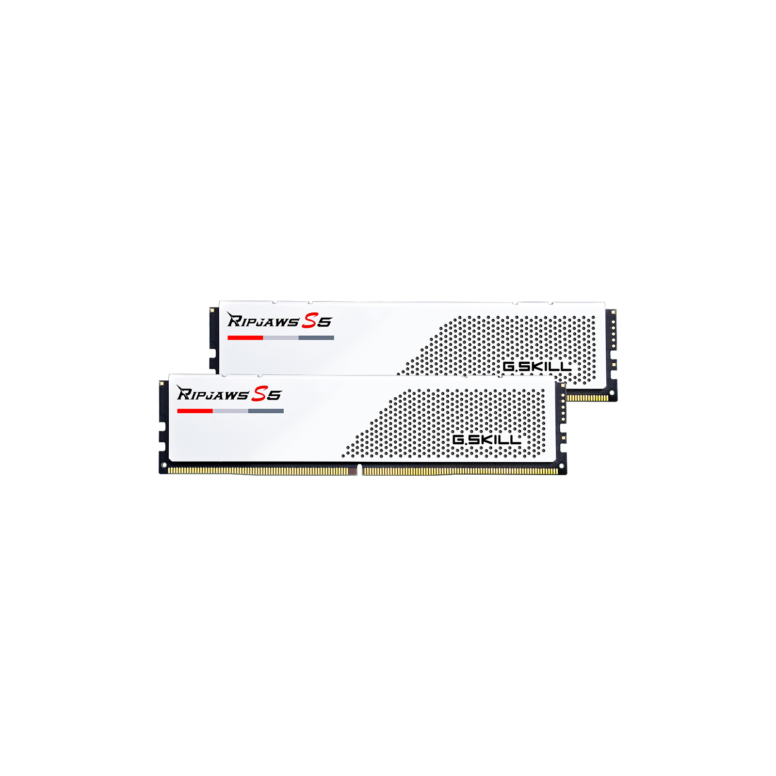 Модуль памяти для компьютера DDR5 32GB (2x16GB) 5200 MHz Ripjaws S5 White G.Skill (F5-5200J3636C16GX2-RS5W)