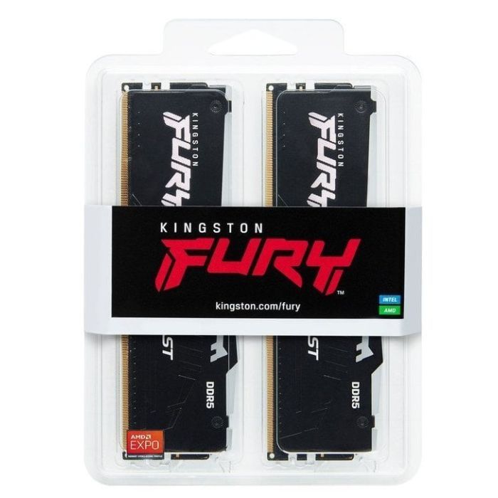 Модуль памяти для компьютера DDR5 16GB (2x8GB) 5200 MHz Beast RGB Kingston Fury (ex.HyperX) (KF552C36BBEAK2-16) изображение 5