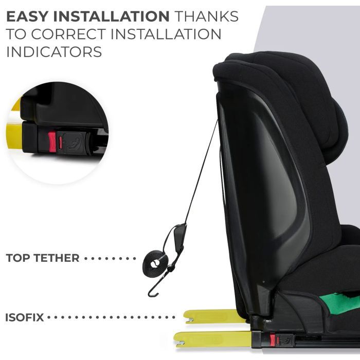 Автокресло Kinderkraft Safety Fix 2 i-Size Black (KCSAFI02BLK0000) (5902533923083) изображение 11