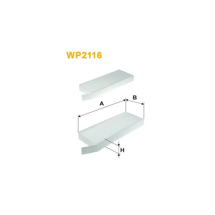 Фильтр салона Wixfiltron WP2116