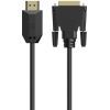 Кабель мультимедийный HDMI to DVI 3.0m 24M 4K60HZ HP (DHC-HD05-03M)