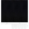 Гирлянда Delux Curtain С 320LED 3х3 м белый/прозрачный IP20 (90017998) изображение 3