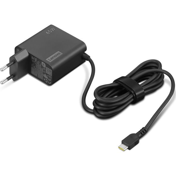 Блок питания к ноутбуку Lenovo 65W, USB Type-С, wall mount (4X21L54610) изображение 3