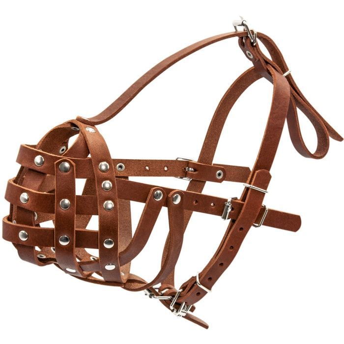 Намордник для собак Collar твердий (боксер великий) чорний (05991) зображення 2