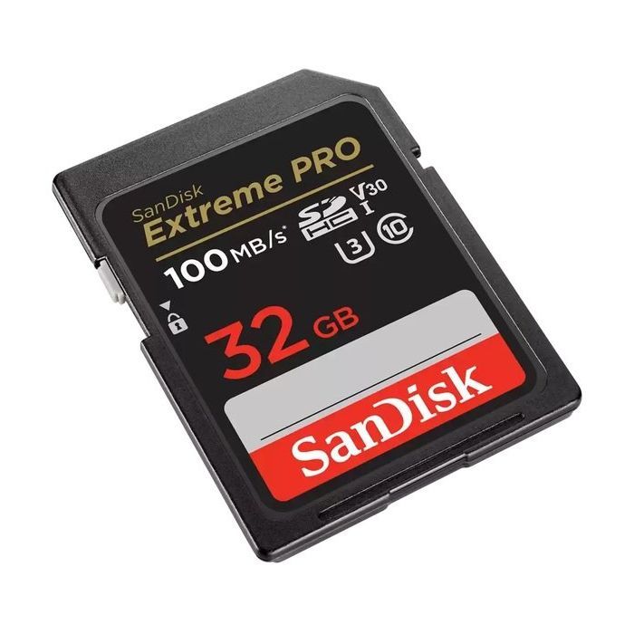 Карта памяти SanDisk 32GB SD class 10 UHS-I U3 V30 Extreme PRO (SDSDXXO-032G-GN4IN) изображение 3