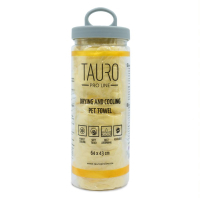Фото - Рушник Tauro Essiccatori  для тварин Tauro Pro Line для сушки та охолодження 64х43 см жовтий 