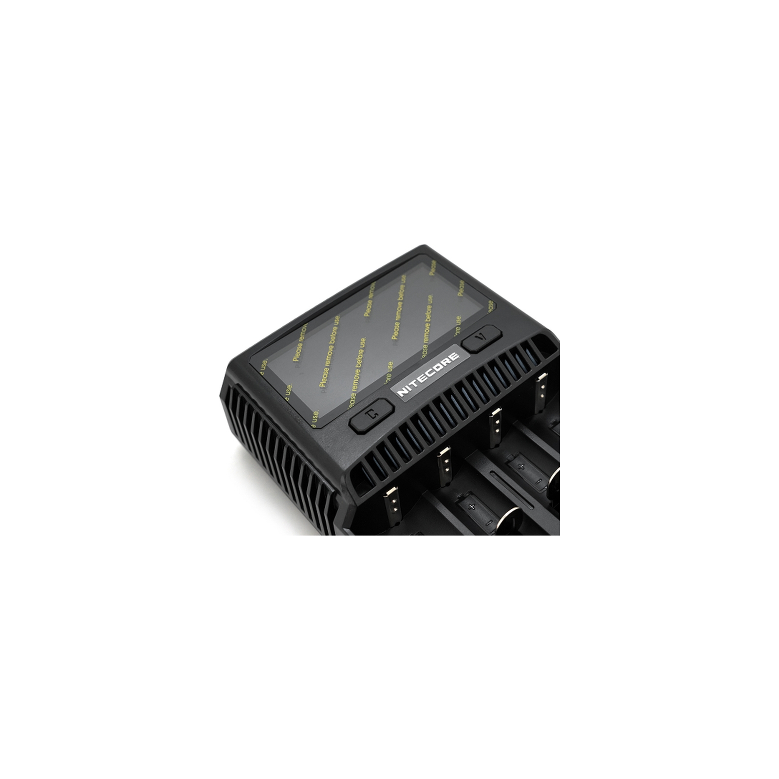 Зарядний пристрій для акумуляторів Nitecore SC4 (4 channels, LCD, Li-ion, Ni-MH, Ni-Cd, AA(R6), ААA(R03), AAAA, С(R14), 3A) (NITD4LCDSC4) зображення 2