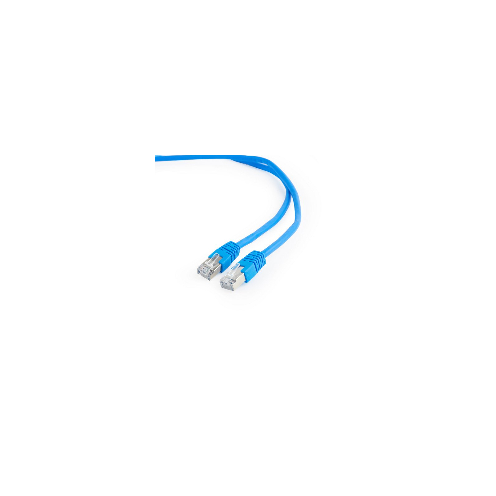 Патч-корд 2м FTP cat 6 CCA blue Cablexpert (PP6-2M/B) зображення 2