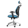 Офісне крісло Mealux Testa Duo Blue (Y-552 KBL Duo) зображення 5