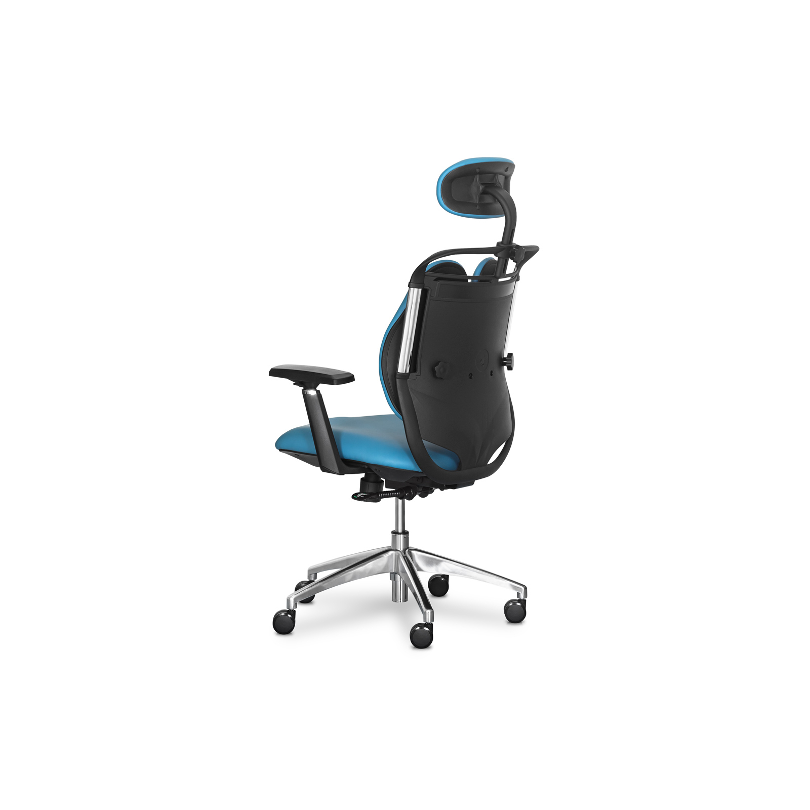 Офісне крісло Mealux Testa Duo Blue (Y-552 KBL Duo) зображення 8