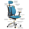 Офісне крісло Mealux Testa Duo Blue (Y-552 KBL Duo) зображення 9
