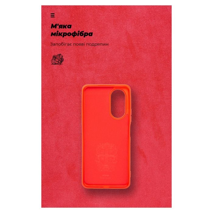 Чехол для мобильного телефона Armorstandart ICON Case OPPO A58 4G Red (ARM66473) изображение 4