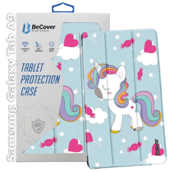 Чехол для планшета BeCover Smart Case Samsung Tab A9 SM-X115 8.7" Square (709918)