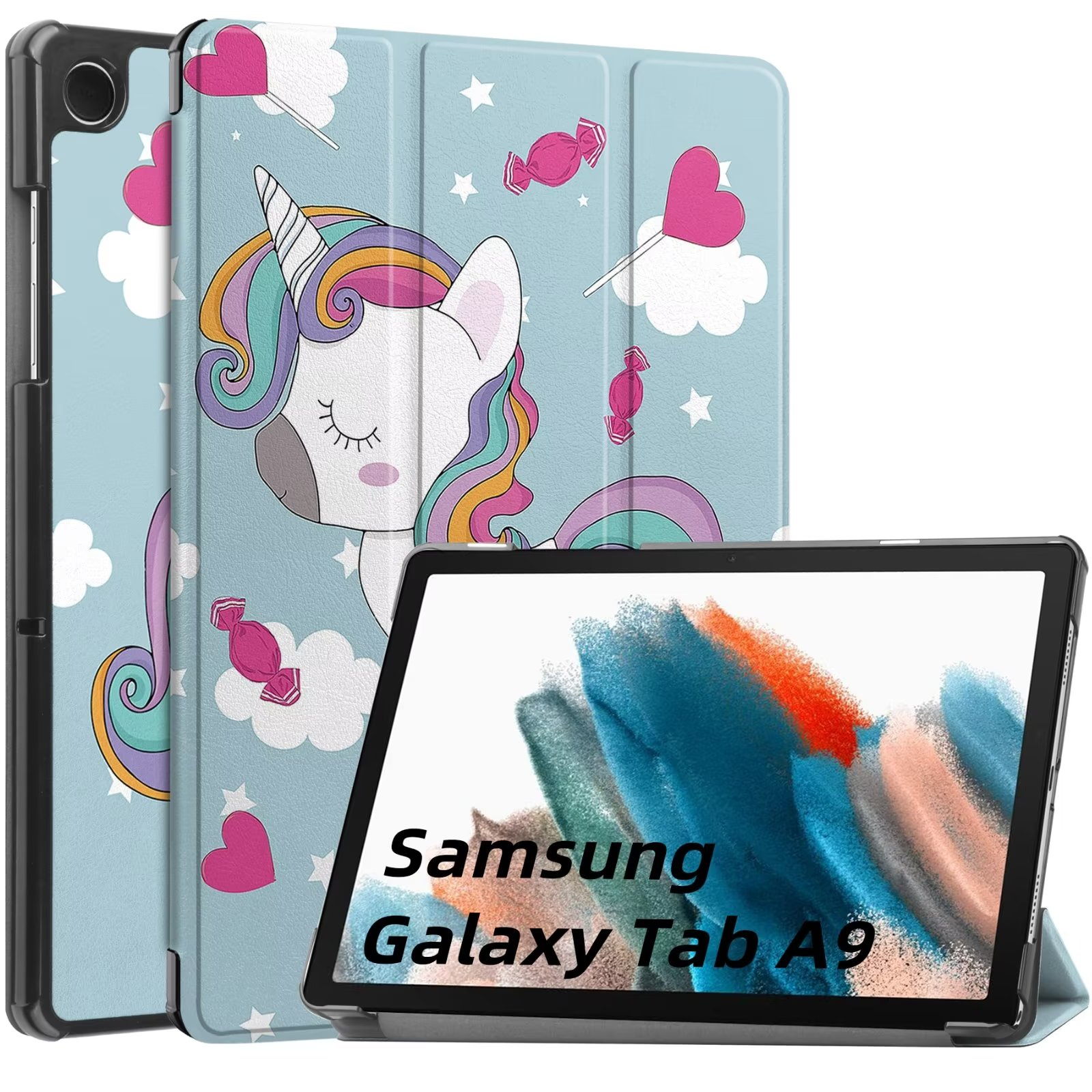 Чехол для планшета BeCover Smart Case Samsung Tab A9 SM-X115 8.7" Purple (709904) изображение 2