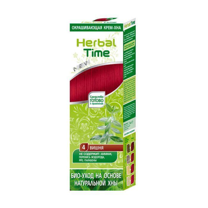 Хна Herbal Time 4 - Вишня 75 мл (3800010501071)