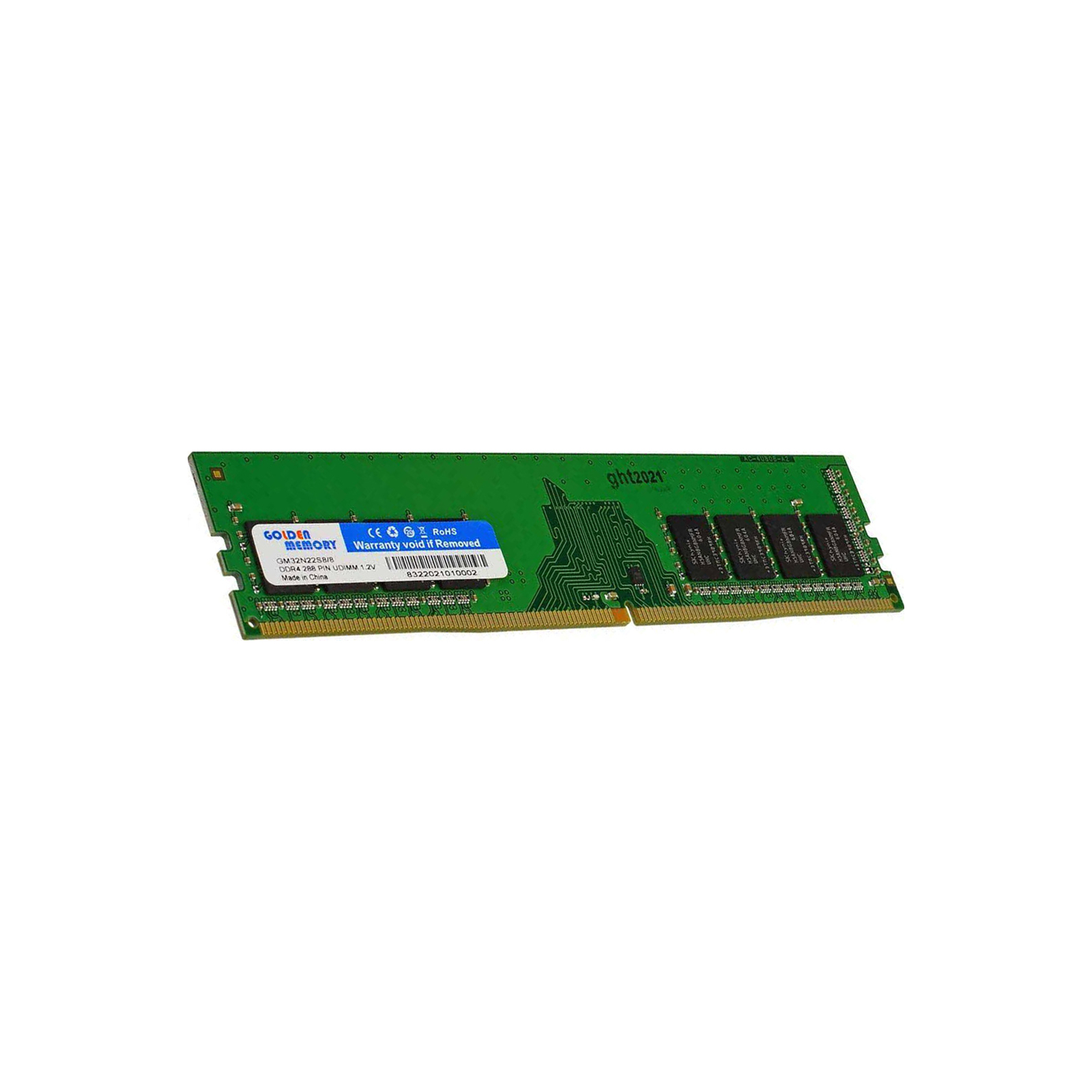 Модуль пам'яті для комп'ютера DDR4 16GB 3200 MHz Golden Memory (GM32N22S8/16)