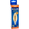 Лампочка Delux BL37B 4 Вт 2700K amber 220В E14 filament (90011682) зображення 4