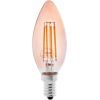 Лампочка Delux BL37B 4 Вт 2700K amber 220В E14 filament (90011682)