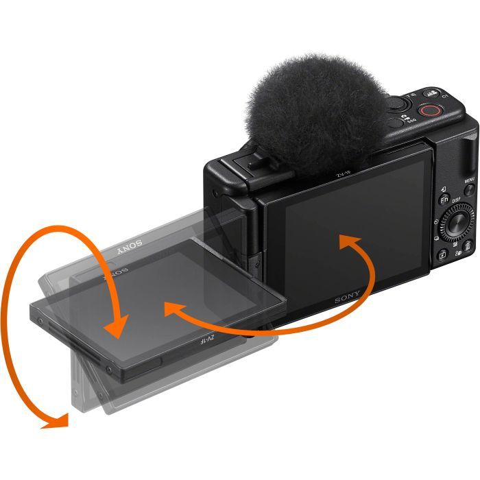 Цифровой фотоаппарат Sony Alpha ZV-1F Black (ZV1FB.CE3) изображение 9